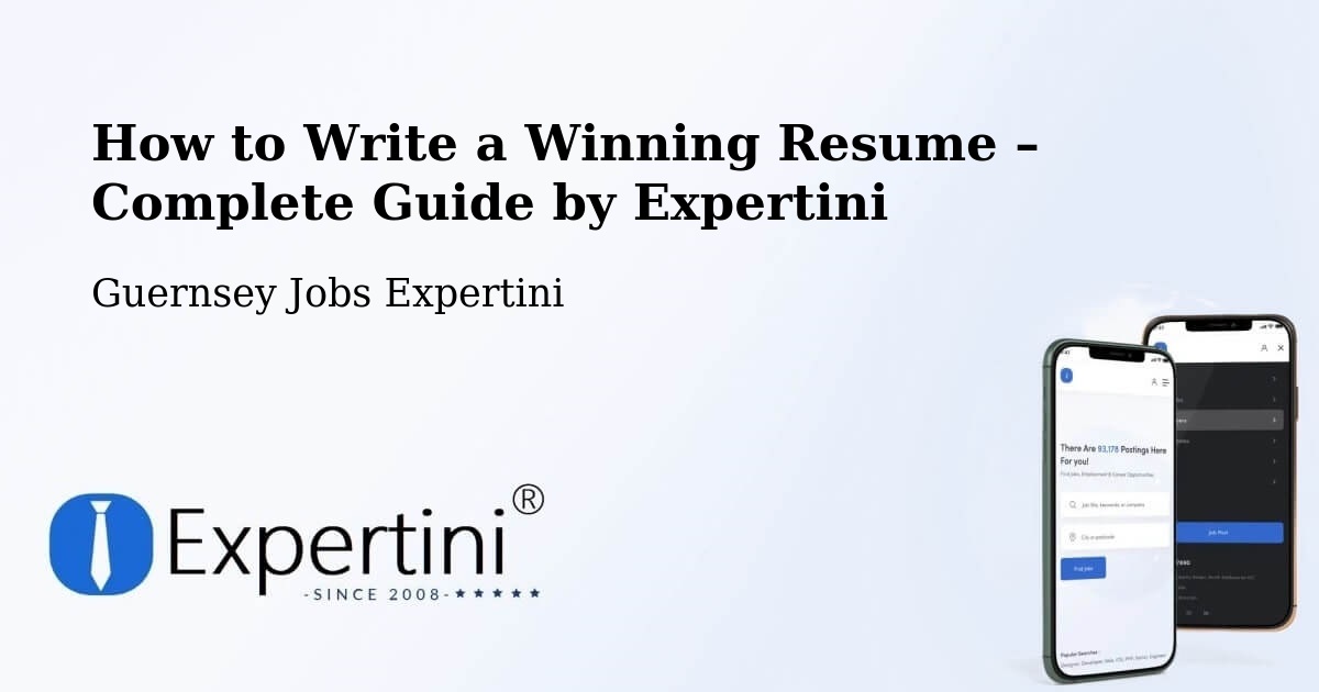 Resume Writing Guide for Job Seekers – South Side - South Side, Guernsey Jobs Expertini